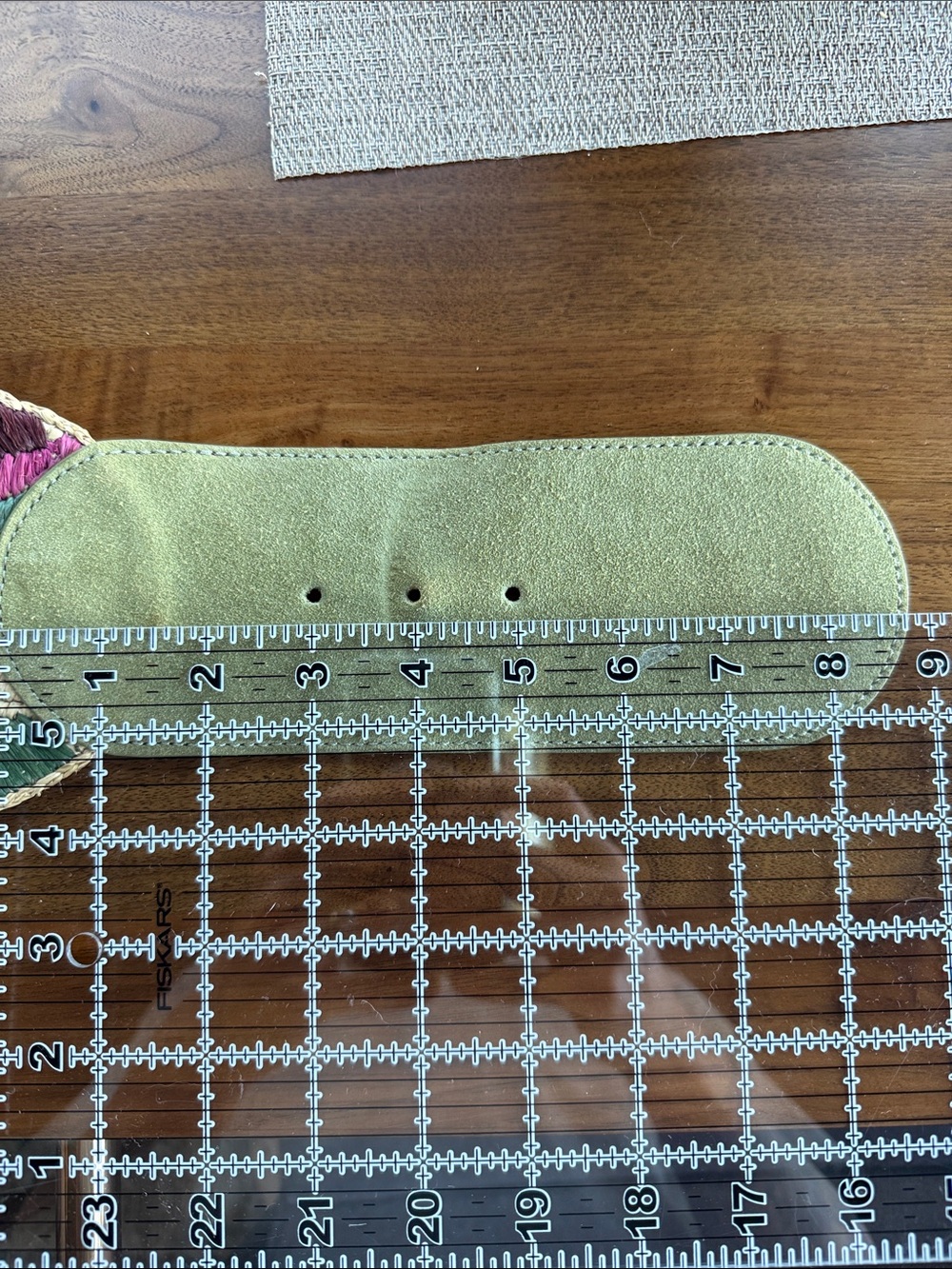 Sezane Carlie Belt Vert Multi - Size 90 - Picture 6 of 6